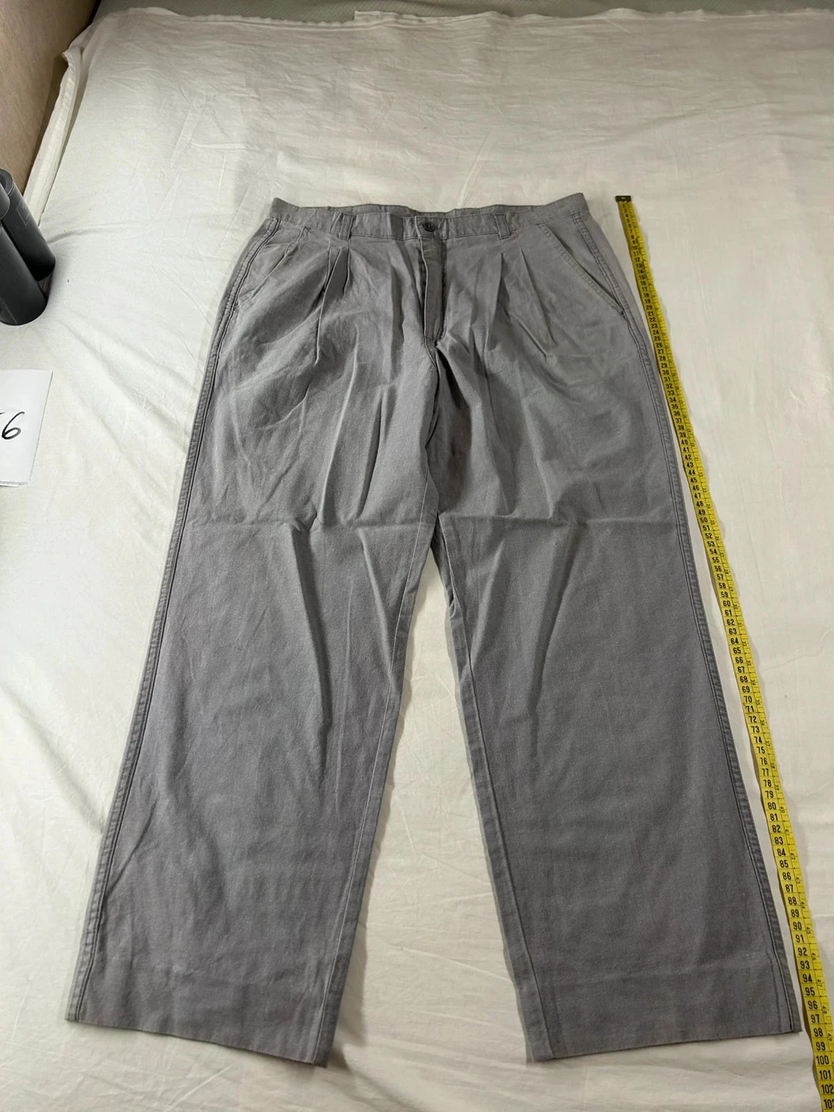 Pantalon à jambes larges gris willy’s